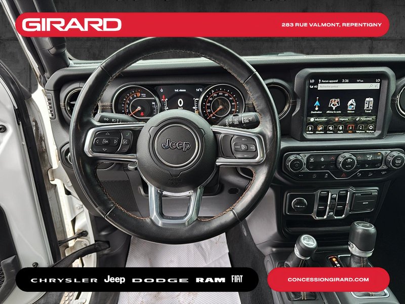 Jeep Wrangler Unlimited High Altitude 2021 TOIT SKY ONE-TOUCH*CUIR*MAGS 20''*1 PROPRIETAIRE