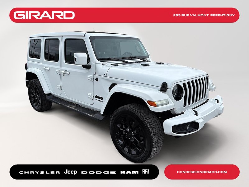 Jeep Wrangler Unlimited High Altitude 2021 TOIT SKY ONE-TOUCH*CUIR*MAGS 20''*1 PROPRIETAIRE