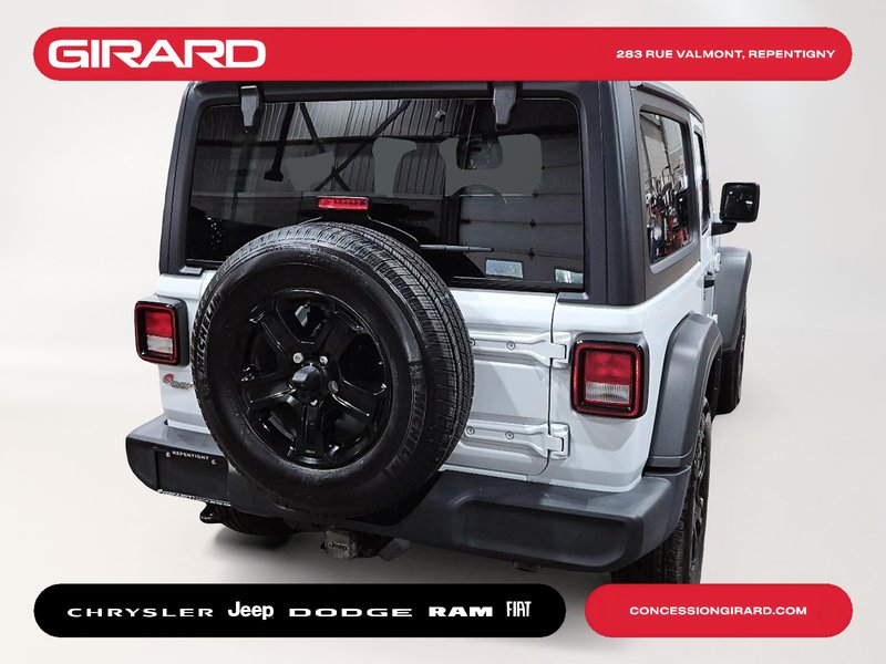 2021 Jeep Wrangler Sport S **BAS KM**WOW**2 PORTES**TOIT RIGIDE**4X4
