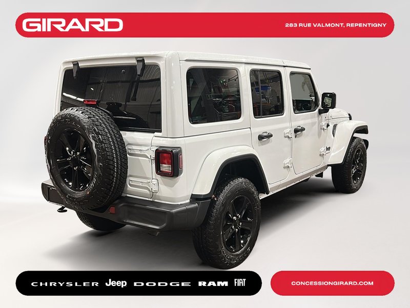 Jeep Wrangler Sahara Altitude 2023 BAS KM, CUIR NOIR, SYSTÈME DE SON ALPINE