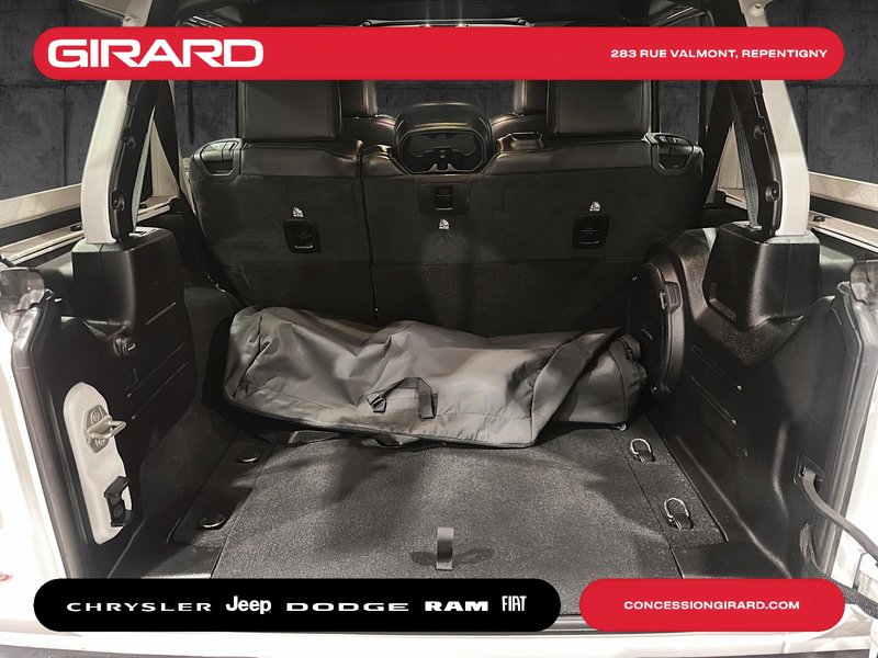Jeep Wrangler Sahara Altitude 2023 BAS KM, CUIR NOIR, SYSTÈME DE SON ALPINE