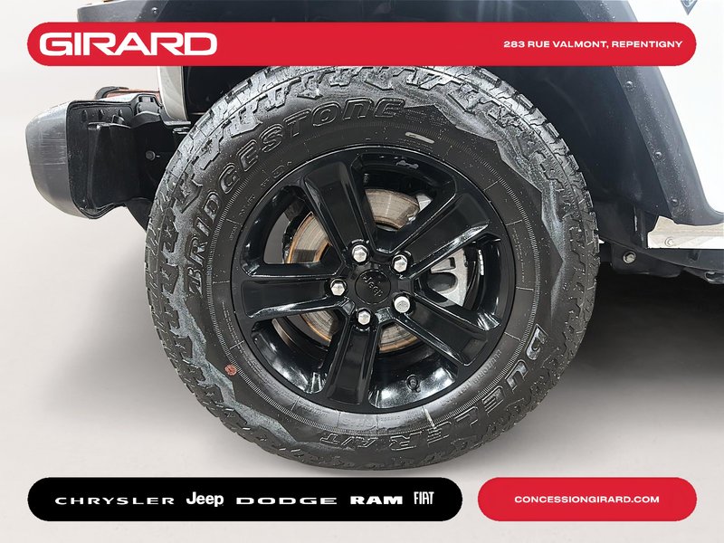 Jeep Wrangler Sahara Altitude 2023 BAS KM, CUIR NOIR, SYSTÈME DE SON ALPINE