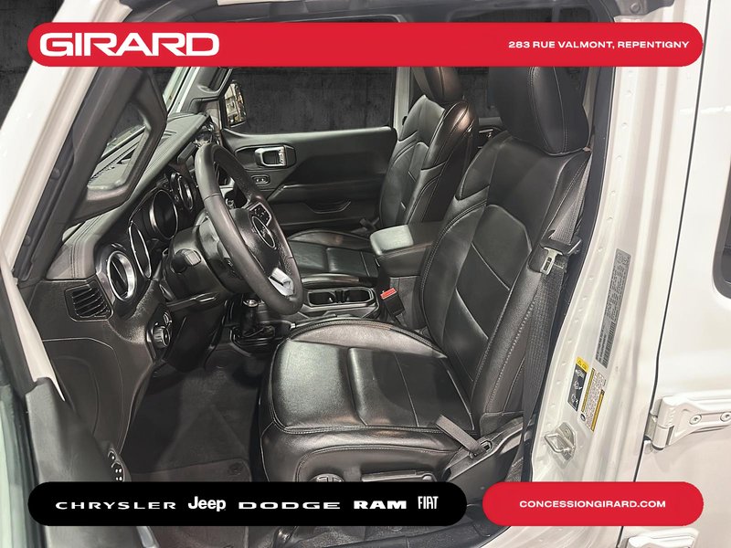 Jeep Wrangler Sahara Altitude 2023 BAS KM, CUIR NOIR, SYSTÈME DE SON ALPINE