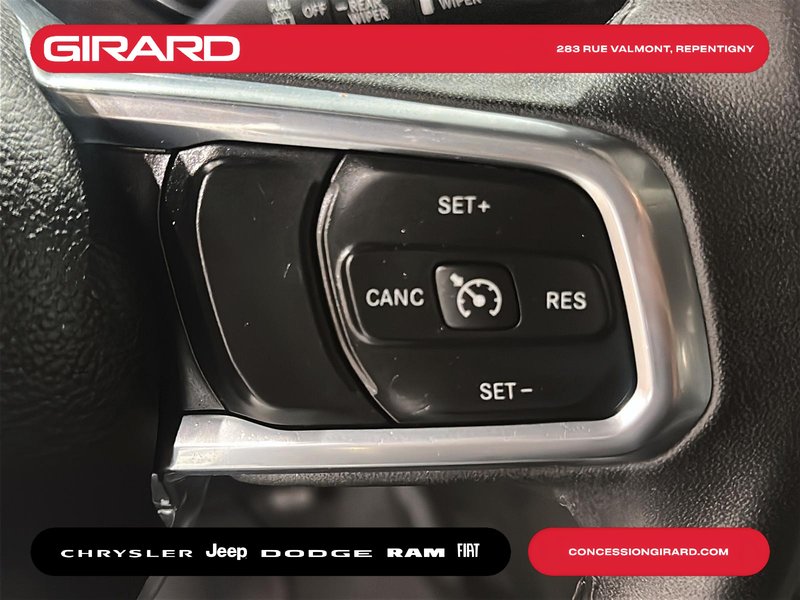 Jeep Wrangler Sahara Altitude 2023 BAS KM, CUIR NOIR, SYSTÈME DE SON ALPINE