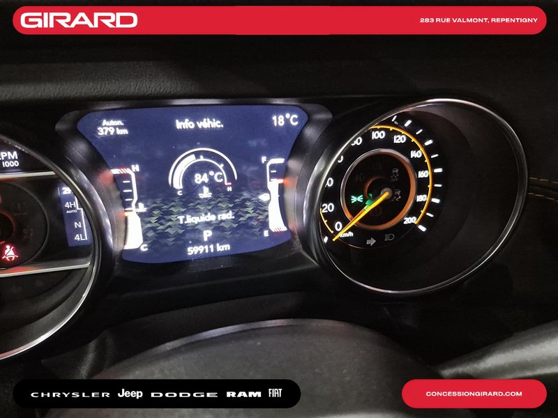 Jeep Wrangler High Altitude 2023 **TOIT SKY**AUDIO PREMIUM**CUIR NAPPA**1 PROPRIÉTAIRE**