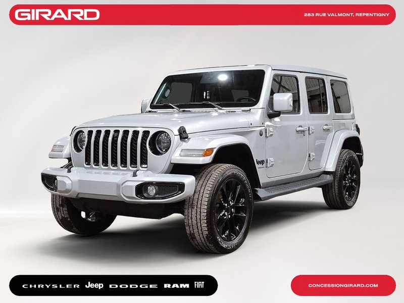 Jeep Wrangler High Altitude 2023 **TOIT SKY**AUDIO PREMIUM**CUIR NAPPA**1 PROPRIÉTAIRE**