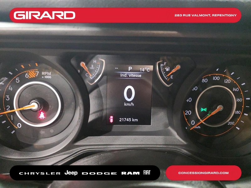 Jeep Wrangler Sport S 2024 UNLIMITED*ENS. REMORQUAGE, 2.0L TURBO