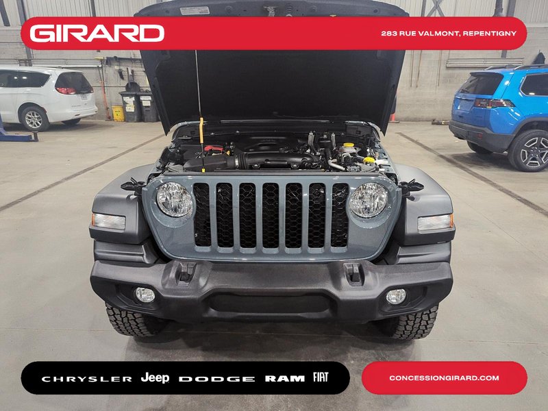 Jeep Wrangler Sport 2024 2 PORTES**MAGS SPORT S**MARCHE-PIED**PNEUS KELLY SAFARI**
