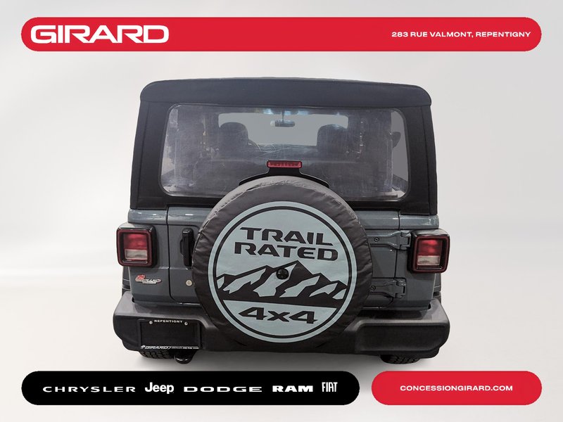 Jeep Wrangler Sport 2024 2 PORTES**MAGS SPORT S**MARCHE-PIED**PNEUS KELLY SAFARI**