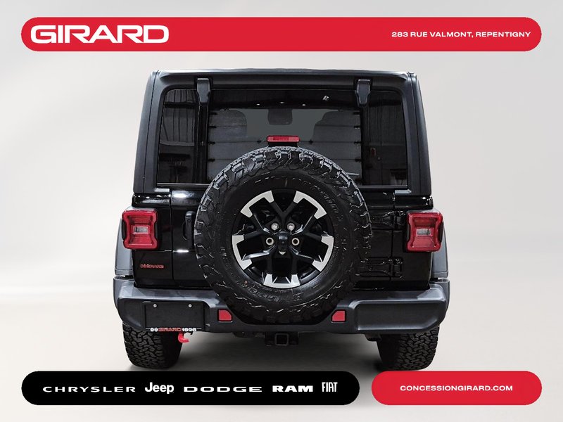 Jeep Wrangler Rubicon 2026 **JAMAIS ACCIDENTÉ**DIFF. 4.10**MAGS 17 POUCE**ATTACHE REMORQUE**