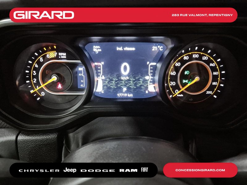 Jeep Wrangler Rubicon 2026 **JAMAIS ACCIDENTÉ**DIFF. 4.10**MAGS 17 POUCE**ATTACHE REMORQUE**