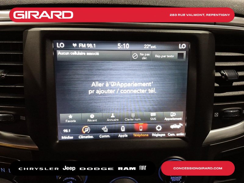 Ram 1500 Classic Warlock 2021 **GROUPE LUXE**DIFF. 3.92**1 PROPRIÉTAIRE**JAMAIS ACCIDENTÉ**