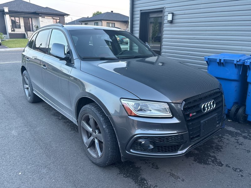 2015 Audi SQ5 3.0 T AWD CUIR ROUGE TOIT PANO BAS KILO