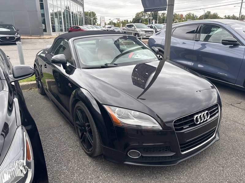 2014 Audi TT S-LINE NOIR CUIR ROUGE AUTOM NO CARFAX CLAIM