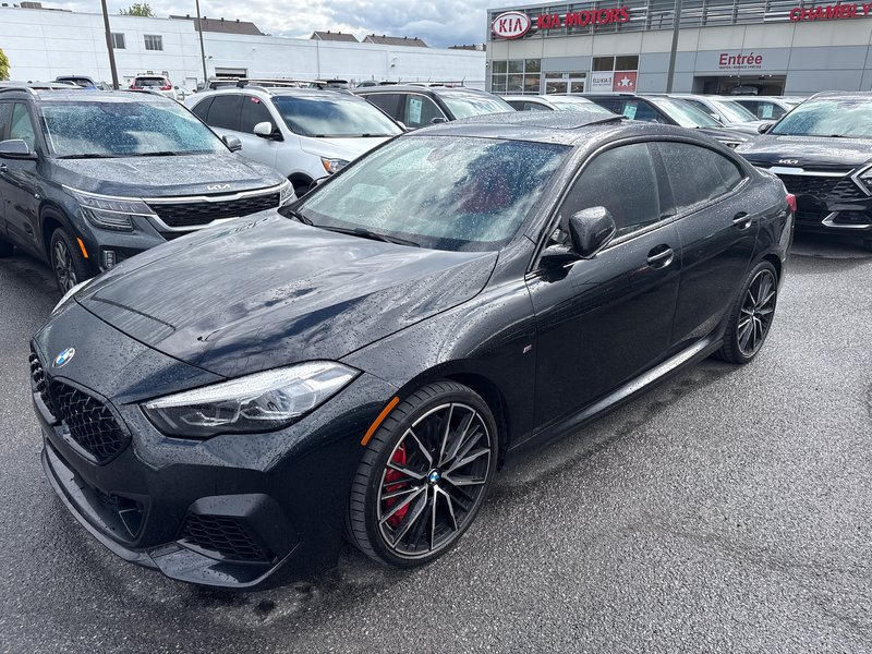 BMW 2 Series M235i XDRIVE NOIR CUIR ROUGE 23989KM WOW 2021 PAS DE RECLAMATIONA AU CARFAX