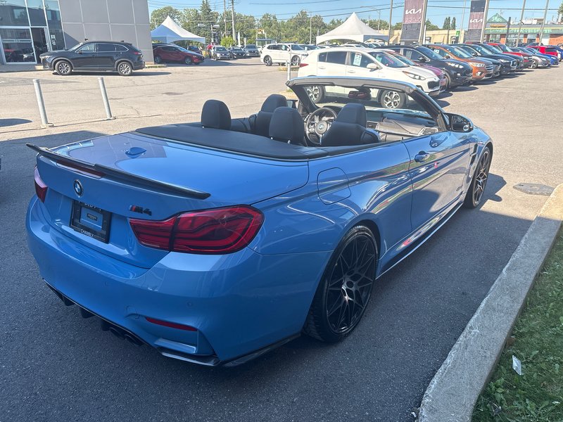 2018 BMW M4 BABY BLUE AUTOM CONVERTIBLE BAS KILO NO CARFAX CLAIM