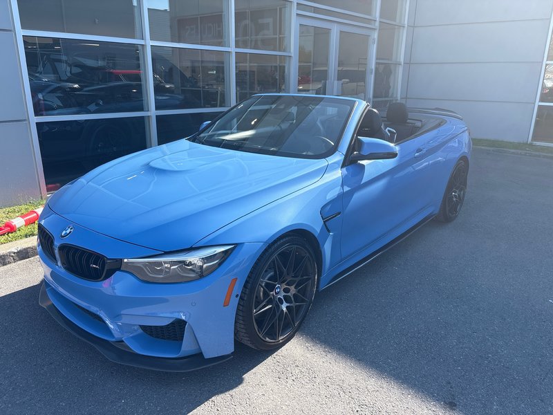 2018 BMW M4 BABY BLUE AUTOM CONVERTIBLE BAS KILO NO CARFAX CLAIM