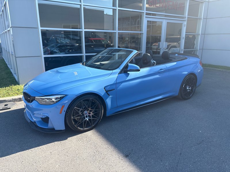 2018 BMW M4 BABY BLUE AUTOM CONVERTIBLE BAS KILO NO CARFAX CLAIM