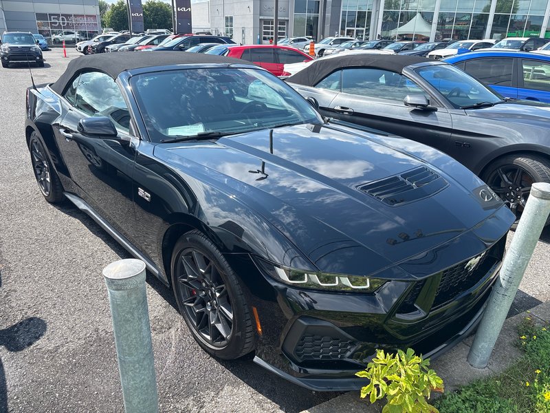 2024 Ford Mustang GT PREMIUM CUIR ROUGE MANUELLE 1 OWNER NO CARFAX CLAIM