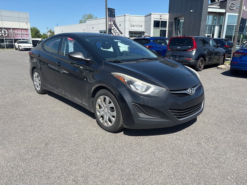 2014 Hyundai Elantra GL AUTOM A/C NOIR NO CARFAX CLAIM