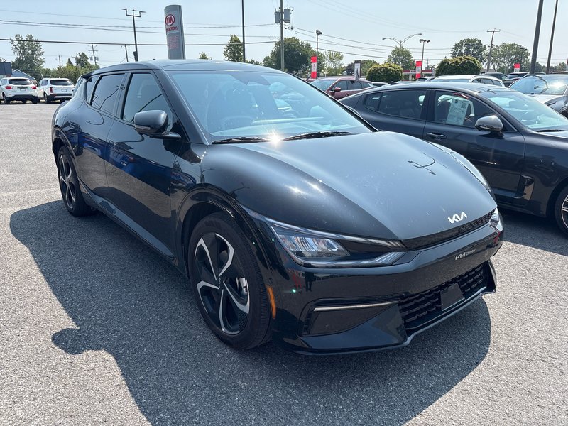 2024 Kia EV6 GT-LINE 2 AWD TOIT NOIR BAS KILO 1 OWNER NO CARFAX CLAIM