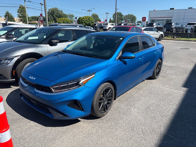 2023 Kia Forte EX+TOIT AUTOM A/C BLEUE 1 OWNER NO CARFAX CLAIM