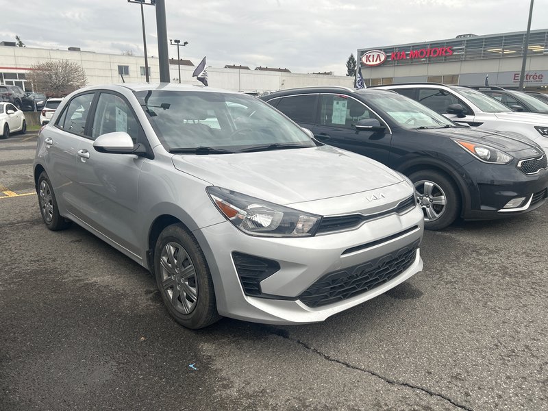 Kia Rio 5-door LX AUTOM A/C CAMERA 2022 PAS DE RECLAMATION AU CARFAX