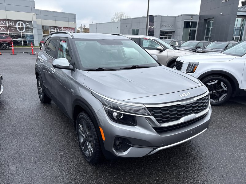 2022 Kia Seltos LX AWD AUTOM GRIS 1 OWNER NO CARFAX CLAIM