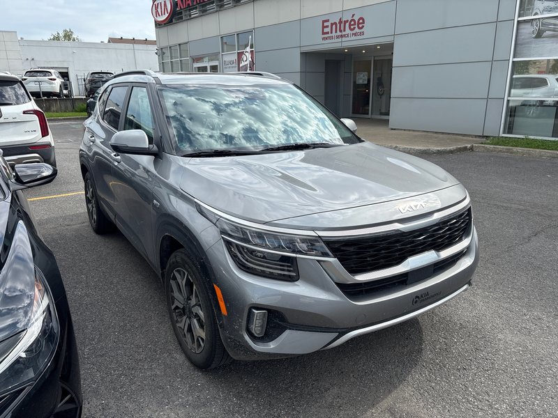 Kia Seltos EX PREMIUM AWD TOIT CUIR NAV 35648KM 2023 1 PROPRIO PAS DE RECLAMTION AU CARFAX