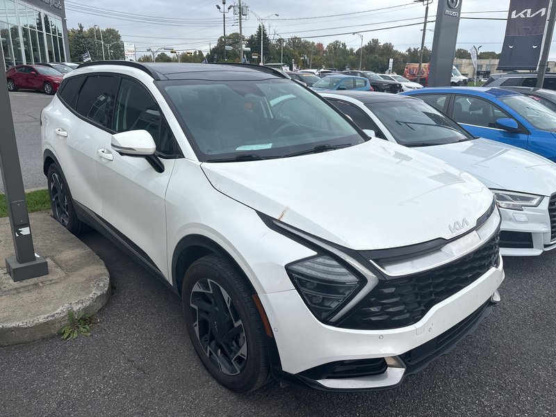 2024 Kia Sportage Plug-In Hybrid SX BLANC CUIR NOIR TOIT 57054KM 1 OWNER