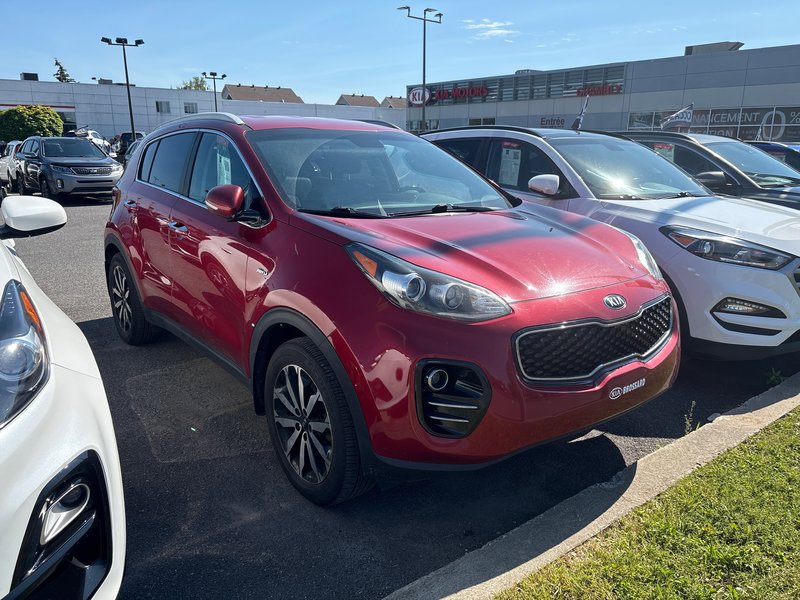2018 Kia Sportage EX CUIR AWD ROUGE NO CARFAX CLAIM