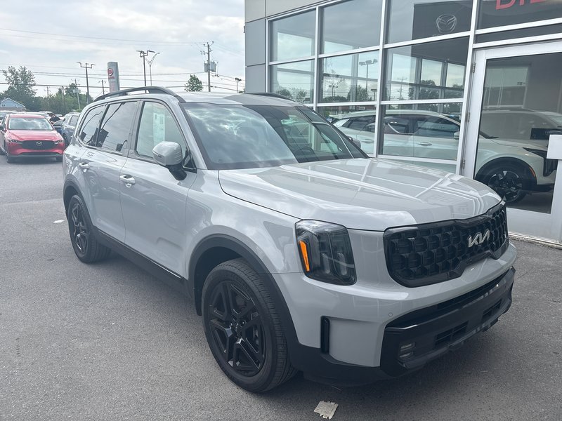 Kia Telluride X-LINE AWD CUIR TOIT 7 PASS 2024 PAS DE RECLAMATION AU CARFAX
