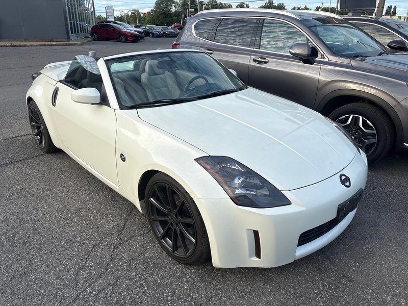 2005 Nissan 350Z TOURING AUTOM BLANC MAGS NOIRS BAS KILO
