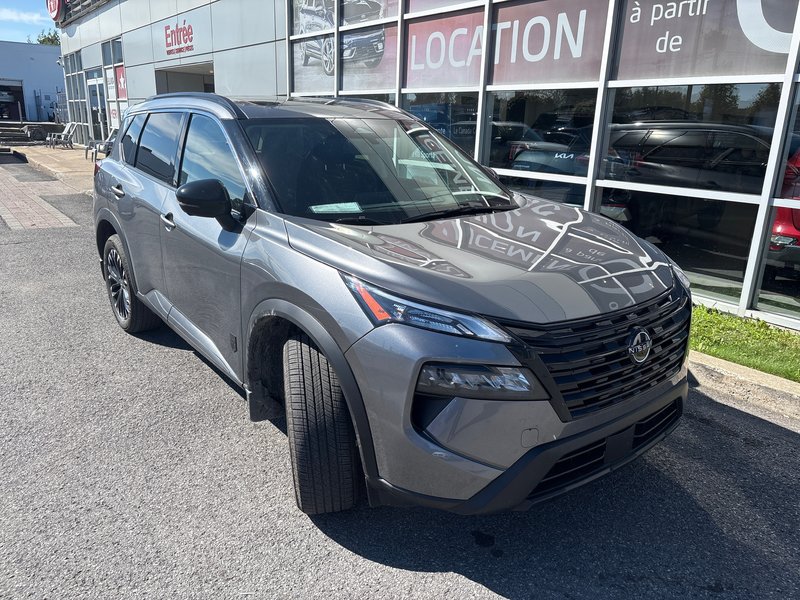 Nissan Rogue SV MIDNIGHT AWD CUIR TOIT 6997KM 2026 1 PROPRIO PAS DE RECLAMATION AU CARFAX