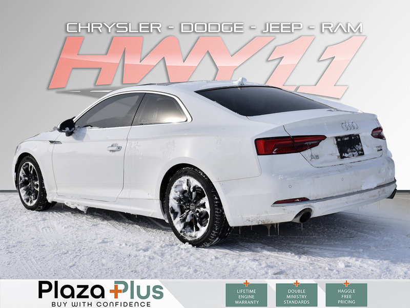 2018 Audi A5 Coupe Progressiv PANOROOF/BACK UP CAMERA/HEATED SEATS/AWD