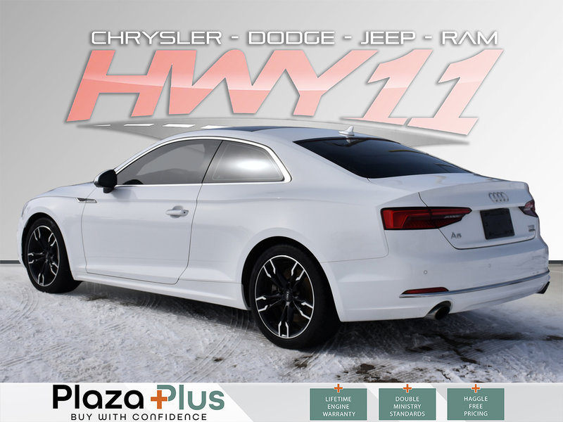 2018 Audi A5 Coupe Progressiv PANOROOF/BACK UP CAMERA/HEATED SEATS/AWD