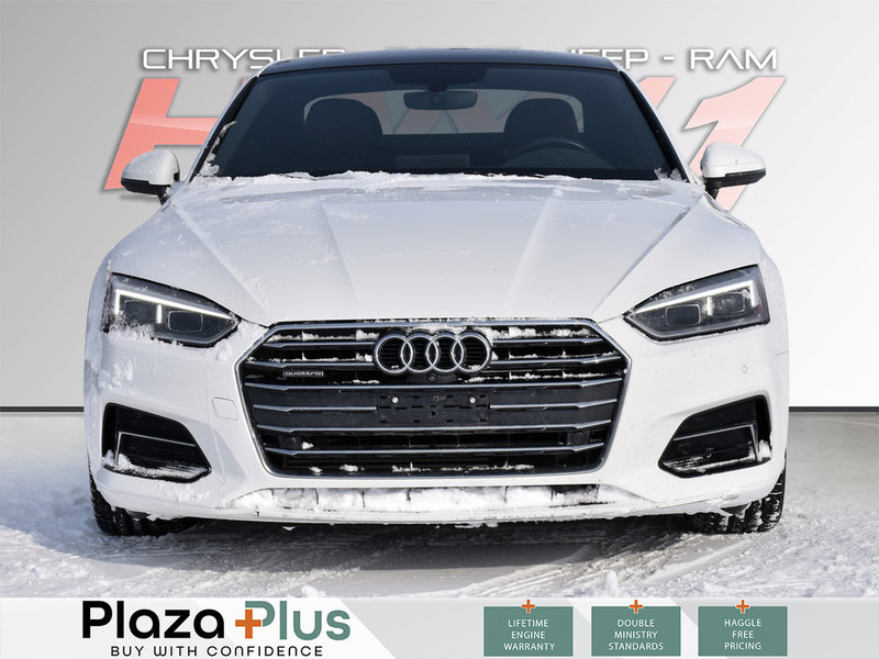 2018 Audi A5 Coupe Progressiv PANOROOF/BACK UP CAMERA/HEATED SEATS/AWD