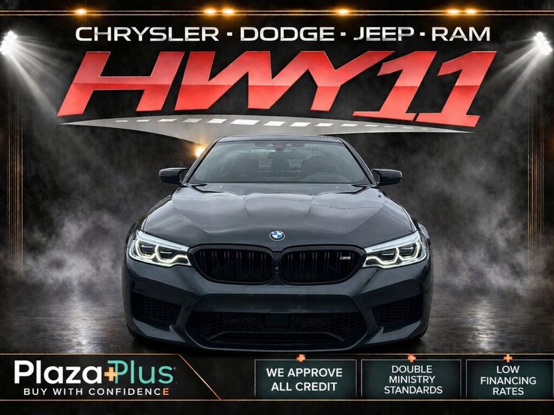 2019 BMW M5 Competition 4.4L TWIN TURBO CHARGED   V8 ENGINE   617 HP