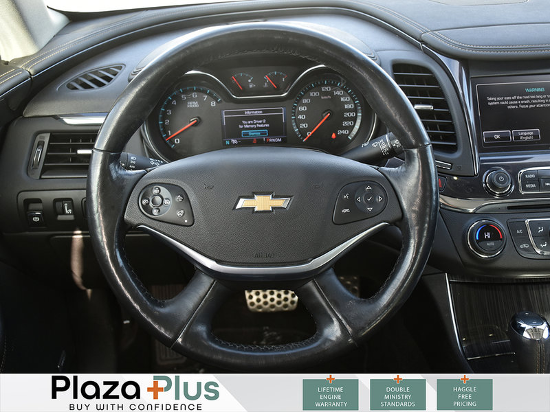 2017 Chevrolet Impala Premier LEATHER/SUNROOF/LOW KM