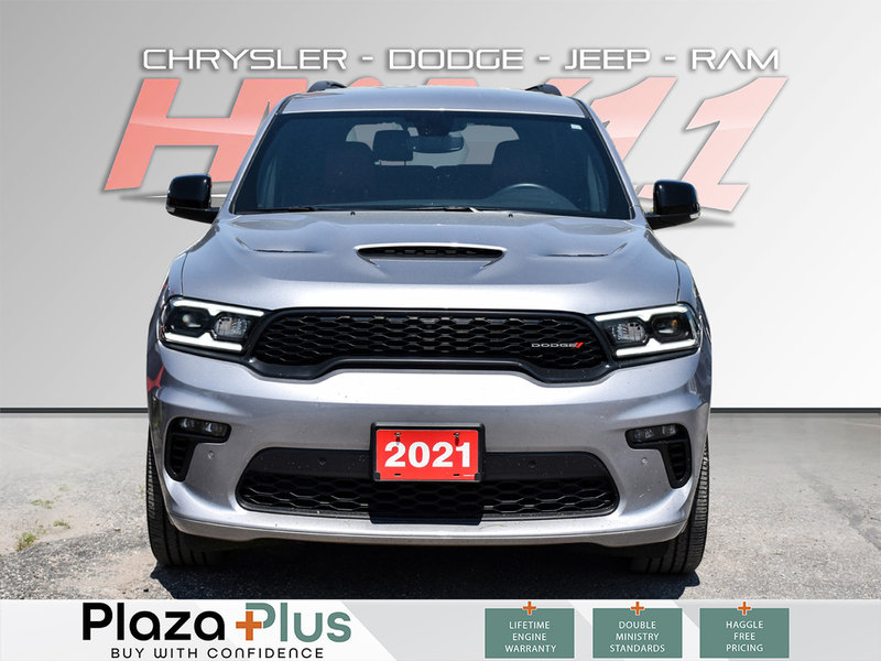 2021 Dodge Durango R/T ONE OWNER LOW KM! | RED LEATHER INTERIOR | 5.7 HEMI V8 | CAPTAINS CHAIRS