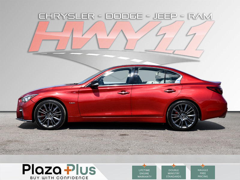 2019 Infiniti Q50 RED SPORT 400 HEATED LEATHER SEATS | SUNROOF | BOSE AUDIO | ALLOY RIMS
