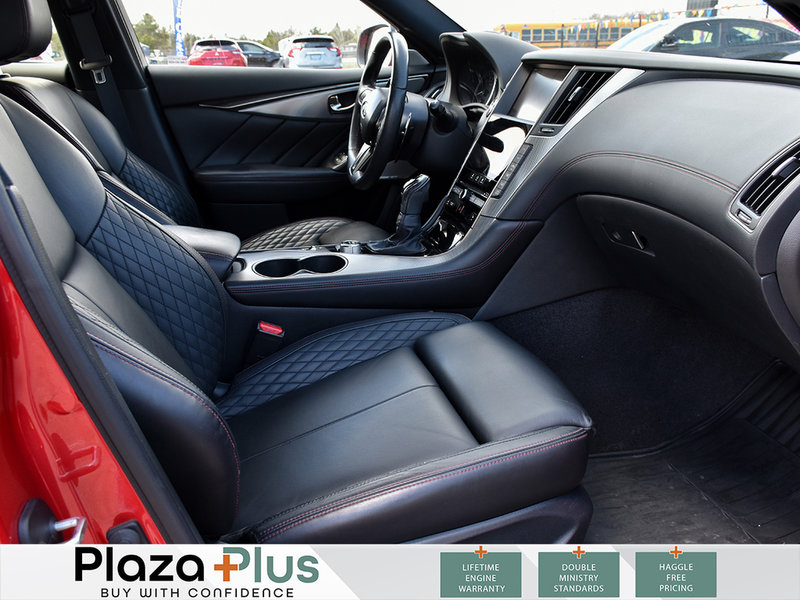 2019 Infiniti Q50 RED SPORT 400 HEATED LEATHER SEATS | SUNROOF | BOSE AUDIO | ALLOY RIMS