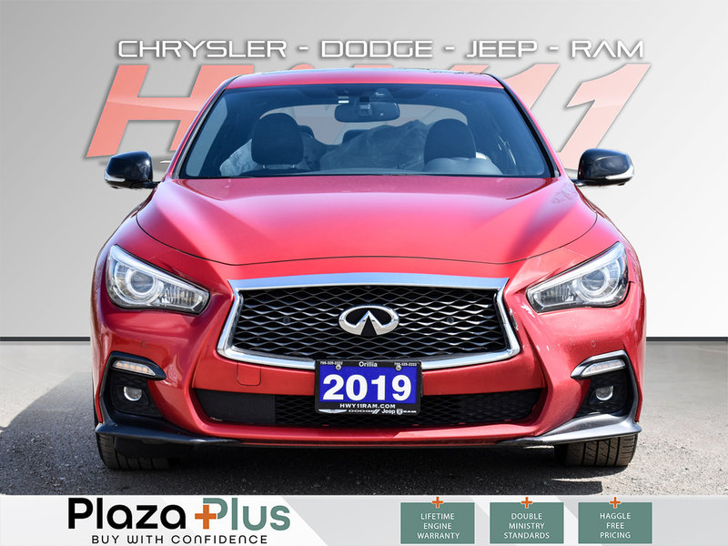 2019 Infiniti Q50 RED SPORT 400 HEATED LEATHER SEATS | SUNROOF | BOSE AUDIO | ALLOY RIMS