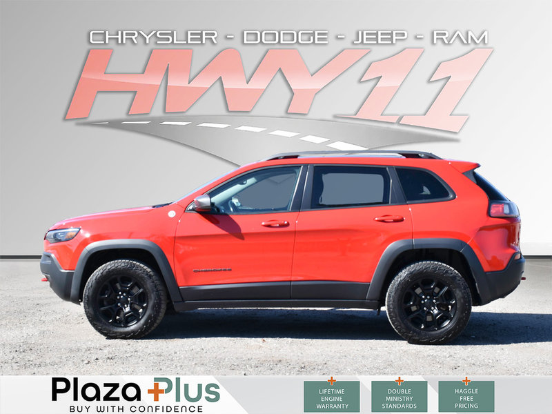 2019 Jeep Cherokee Trailhawk HEATED WHEEL/REMOTE START/APPLE CAR PLAY/PANOROOF/POWER LIFT GATE