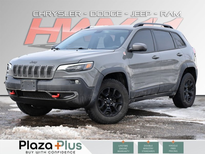 2019 Jeep Cherokee Trailhawk POWER LIFT GATE/V6/HEATED WHEEL/HEATED SEATS/APPLE CAR PLAY