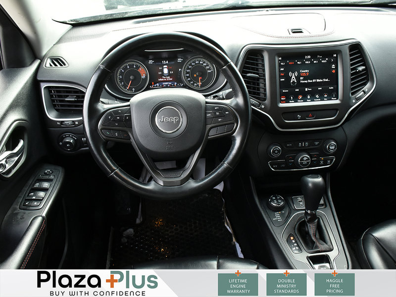 2019 Jeep Cherokee Trailhawk POWER LIFT GATE/V6/HEATED WHEEL/HEATED SEATS/APPLE CAR PLAY