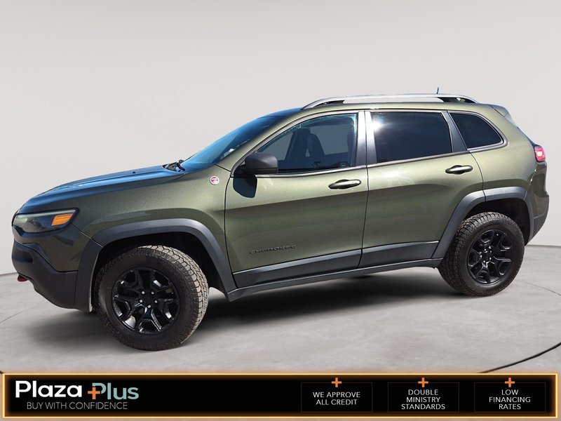2021 Jeep Cherokee Trailhawk Clean CarFax report | Certified | Trailhawk