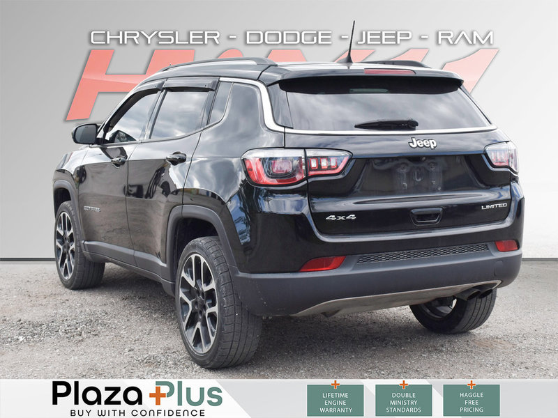 2018 Jeep Compass Limited Navigation, Leather, Sunroof