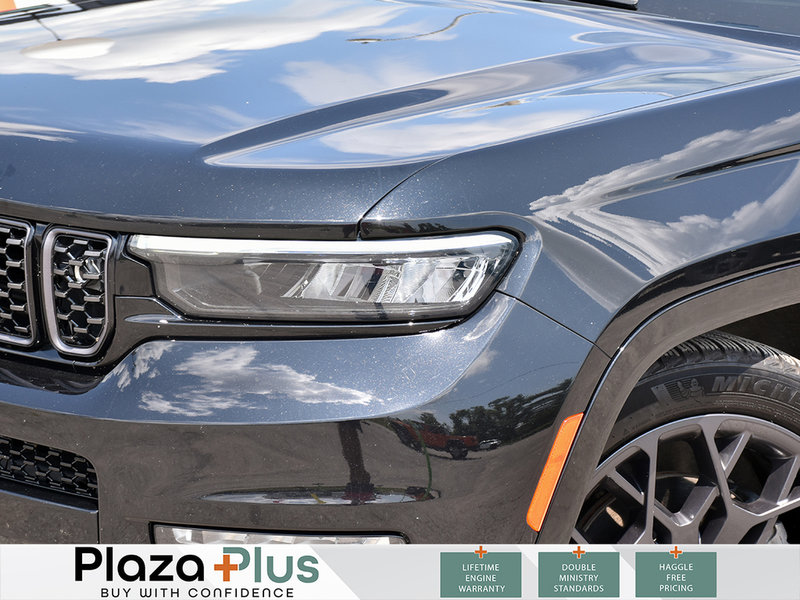 2023 Jeep Grand Cherokee L Summit Reserve AIR SUSPENSION | PASSENGER SCREEN | TAN LEATHER