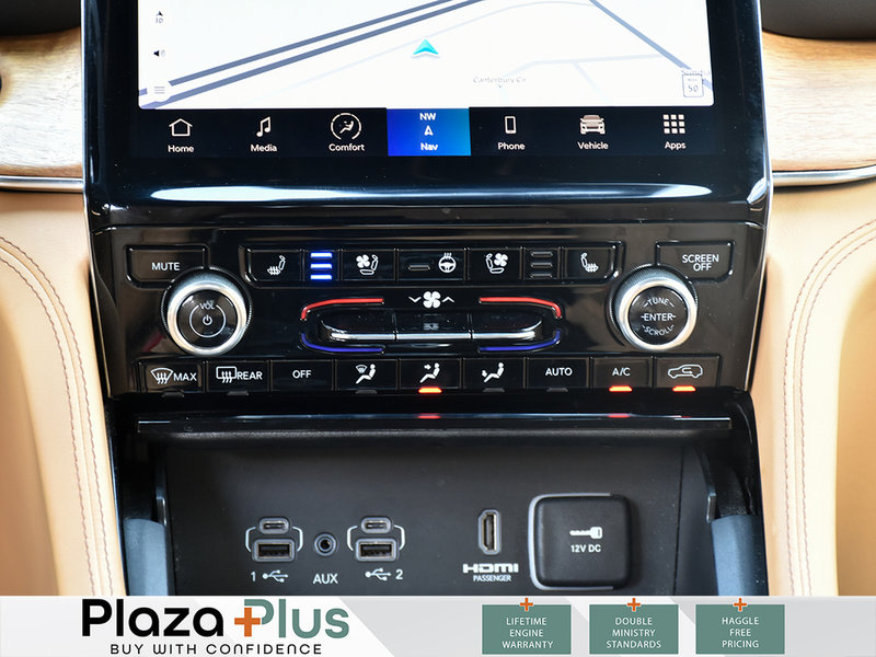2023 Jeep Grand Cherokee L Summit Reserve AIR SUSPENSION | PASSENGER SCREEN | TAN LEATHER